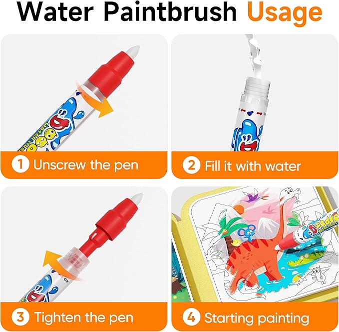 Timetome Reusable Water Painting Books - Image 6