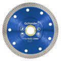 GoYonder Super Thin 4.5" Grinder Blades Tile Blade, Diamond Saw Blade for Cutting Porcelain Tiles Granite, 115mm Tile Cutting Blade for Angle Grinder