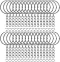 50PCS Bulk Keychains Set, Split Keychains Rings by REEMTOO