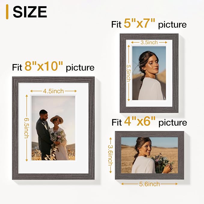 Vittanly 15 Pack Picture Frames Collage Wall Decor - Image 3