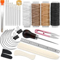 33 Pcs Book Binding Kits 4 Pcs Bone Folder Paper Creaser Paper Folding Tool by Jupean