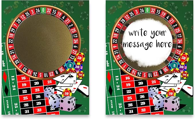 Make Your Own DIY Scratch Off ScratchNotes 20 Pack 3x4 Note Cards & Stickers - Image 2