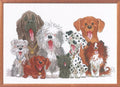 Janlynn Counted Cross Stitch Kit, Dogs of Duck Port by Janlynn