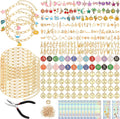 Jupwalz 478 Pcs Gold Charm Bracelet Making Kit by Jupwalz