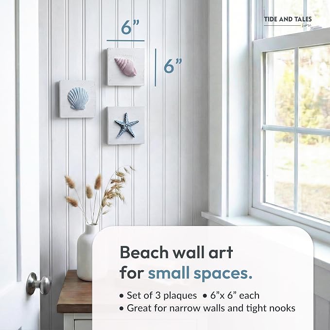 Tide and Tales 3D Beach Wall Art - Image 3