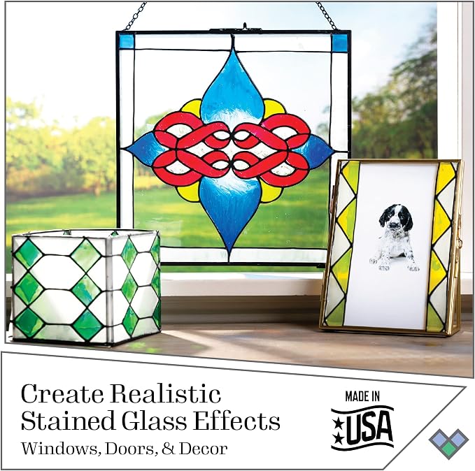 Gallery Glass, Basic Stained Kit, 6 Piece Glass Paint Set - Image 3