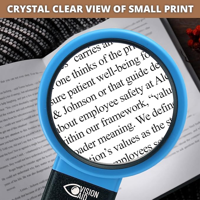 VisionAid 30X 10X Hands-Free Magnifying Glass - Image 4