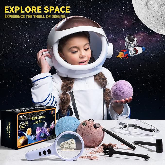 GobiDex Gemstones Dig Kit, Solar System Science Kit - Image 2