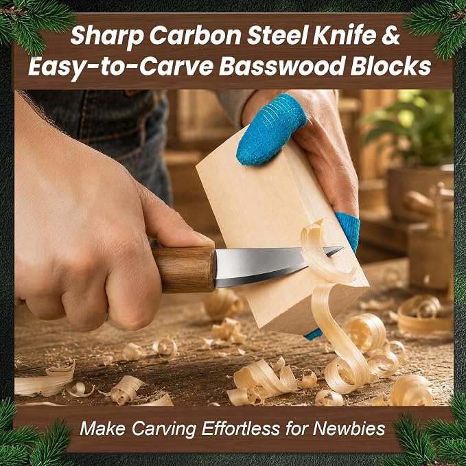 Wood Carving Kit Whittling Knife - Image 6