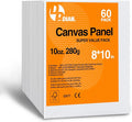 Canvas Boards for Painting 8x10 Inch, Watercolor by DPDIAN