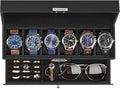 SONGMICS Watch Box, 6-Slot Watch Case Organizer by Unknown