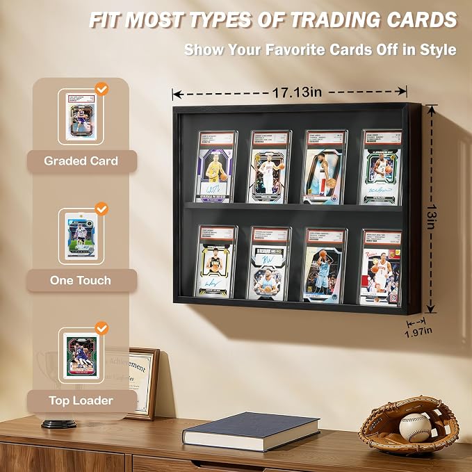 Emfogo Card Display Case, Trading Card Display - Image 5