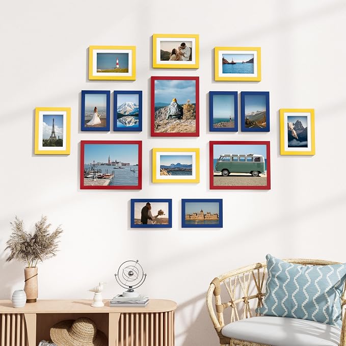 Vittanly 15 Pack Picture Frames Collage Wall Decor, Gallery Frame Set - Image 7
