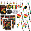 Suncalla 996 Pcs 24 Set Juneteenth Keychain Making Kit DIY 1865 Bead Crafts | by Unknown
