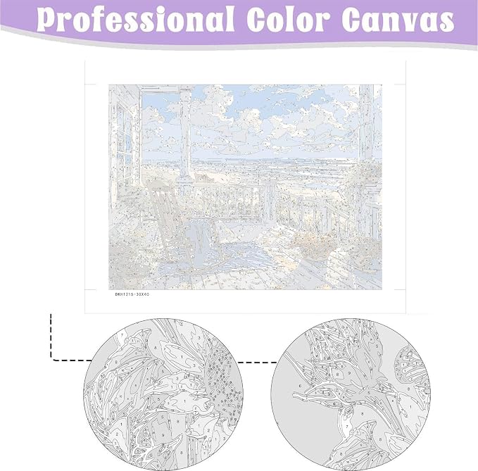 Clendo Landscape Paint by Numbers - Image 6