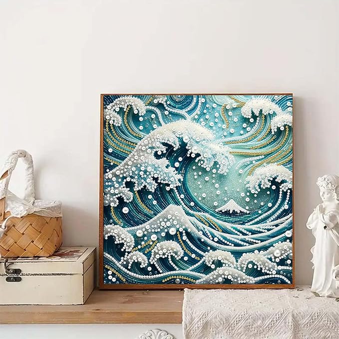 Gemozaic Wave Pearl Diamond Painting Kits - Image 3