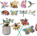 SWATOM 10PCS Diamond Art Kits for Adults for Garden Decor by SWATOM