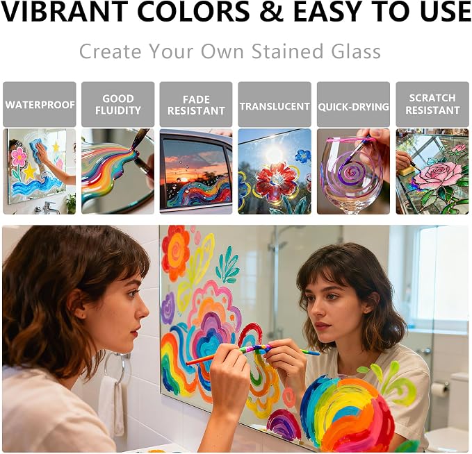 GOODTAKE Brown Glass Paint - Image 5