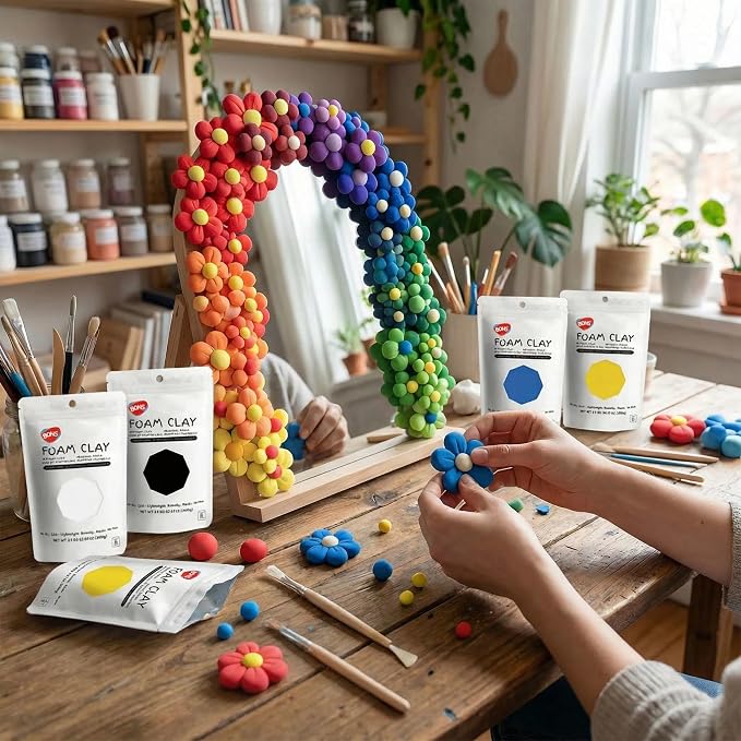 BOHS 12-Colors Foam Modeling Clay- - Image 7