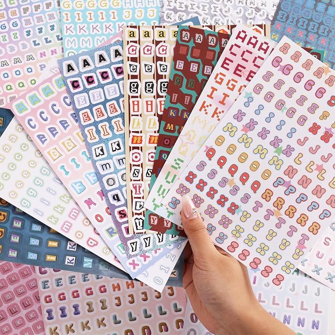 PAGEMORE 2000+ Pcs Alphabet Sticker - Image 4