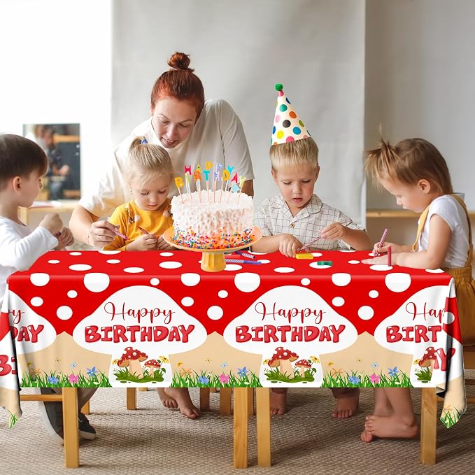 Mushroom Birthday Party Decorations - Image 4