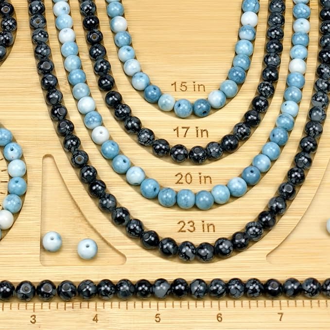 Petoysoso Bead Boards for Jewelry Making, Bamboo Beading Board for Bracelet & - Image 5