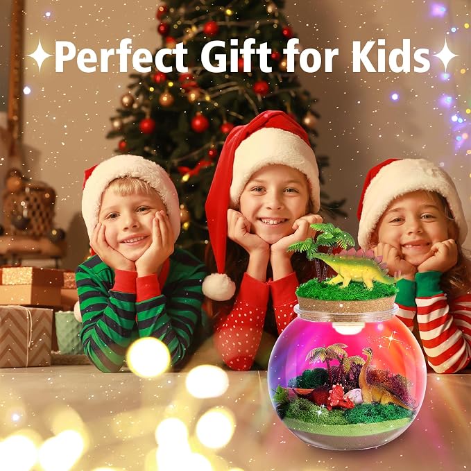 Dinosaur Light-Up Terrarium Kit - Image 6