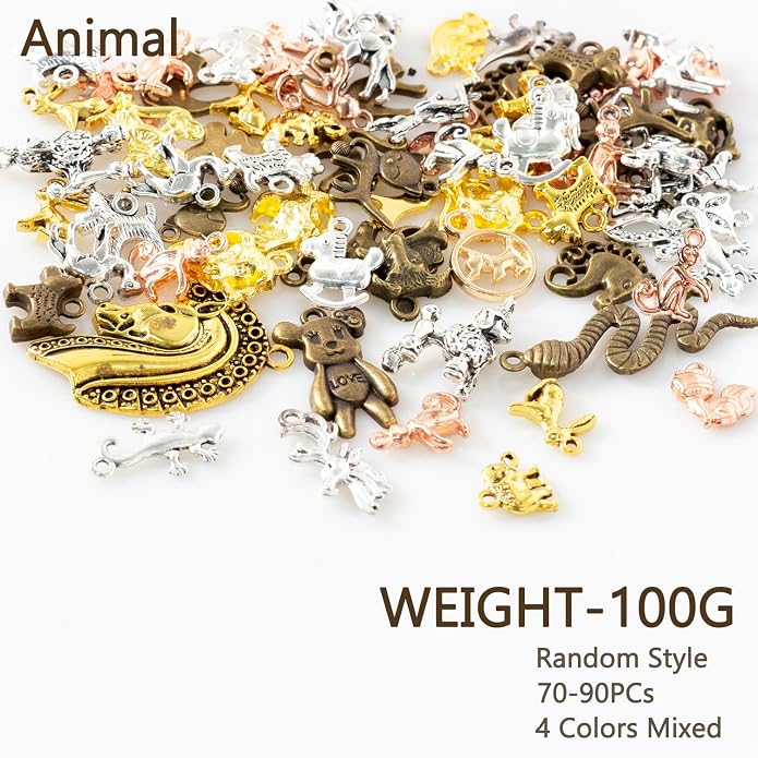 stino 100g Metal Pendant Charms - Image 4