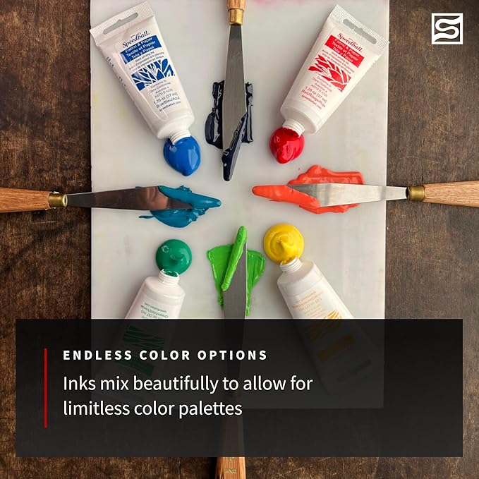 Speedball Premium Block Printing Ink Set - Image 7