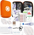 Car-Home Survival First-Aid Kit Emergency-Kit - Orange 273Piece Equipment Travel Supplies First Aid Set Home Essentials Camping Hiking YIDERBO