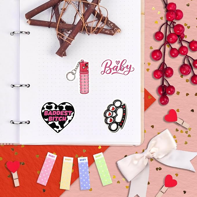 100Pcs Baddie Stickers Aesthetic - Image 8