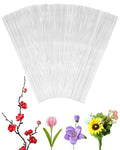 100 PCS FIVEIZERO 26 Gauge White Floral Wire Stems by FIVEIZERO