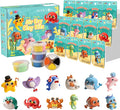 Air Dry Clay Kit, 12 Sea Creature Modeling Clay by Nicella