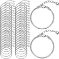 Hicarer 27 Pieces Snake Charm Bracelet Chain Adjustable Charm Bracelet Chain by Hicarer