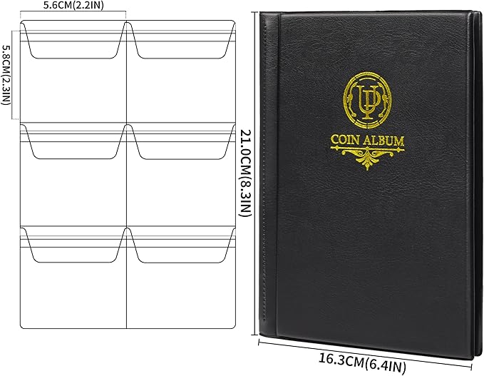 36 Pockets Coin Capsule Holder Album - Image 2