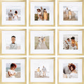 Sheffield Home 9 Piece Gallery Wall Frame Set, 12x12 in. Matted to 8x8 in. by SheffieldHome