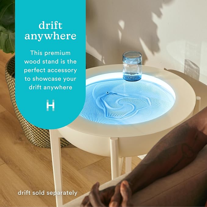HoMedics Drift Sandscape Solid Wood Sand Table Stand Compatible - Image 2