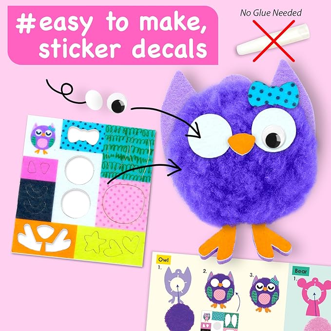 EZCRA Pom Pom Craft Kit - Image 5