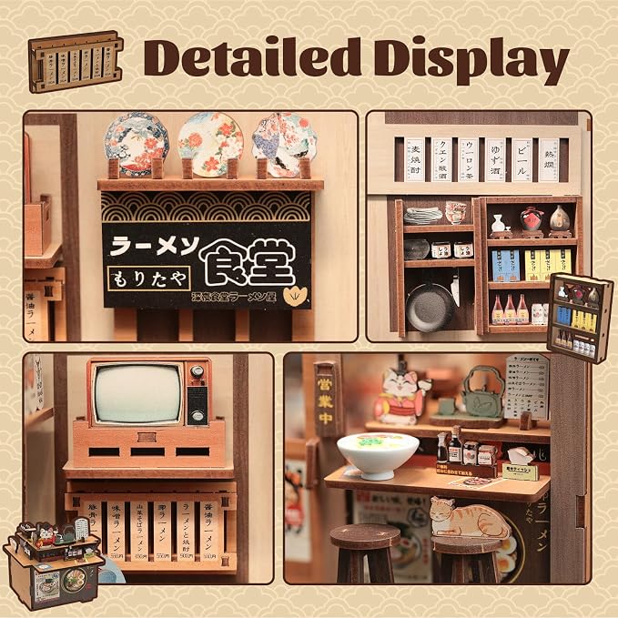 Fsolis Japanese Book Nook Kit - Image 7