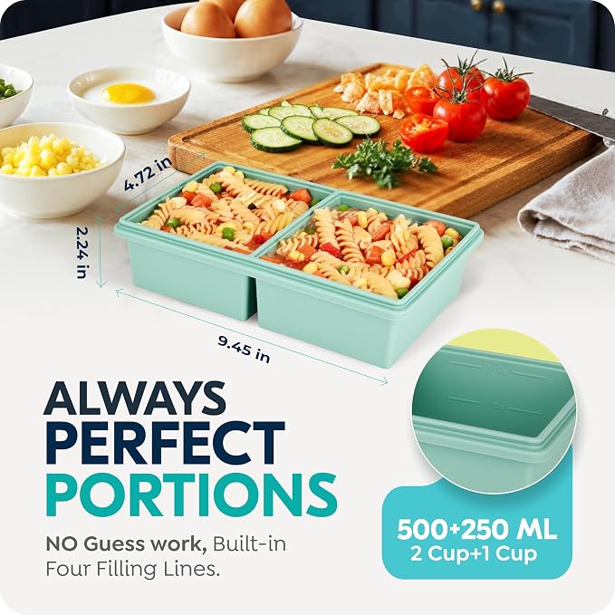 2 cup Silicone Freezer Trays - Image 2