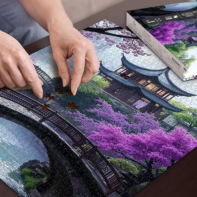 PICKFORU Plum Blossom Dreamscape Puzzles - Image 8