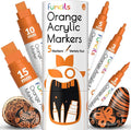 5 Orange Paint Pens by Funcils