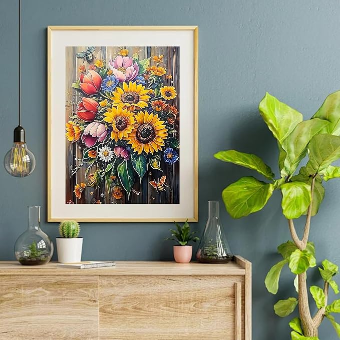 VeGuude Flowers Diamond Art Kits - Image 7