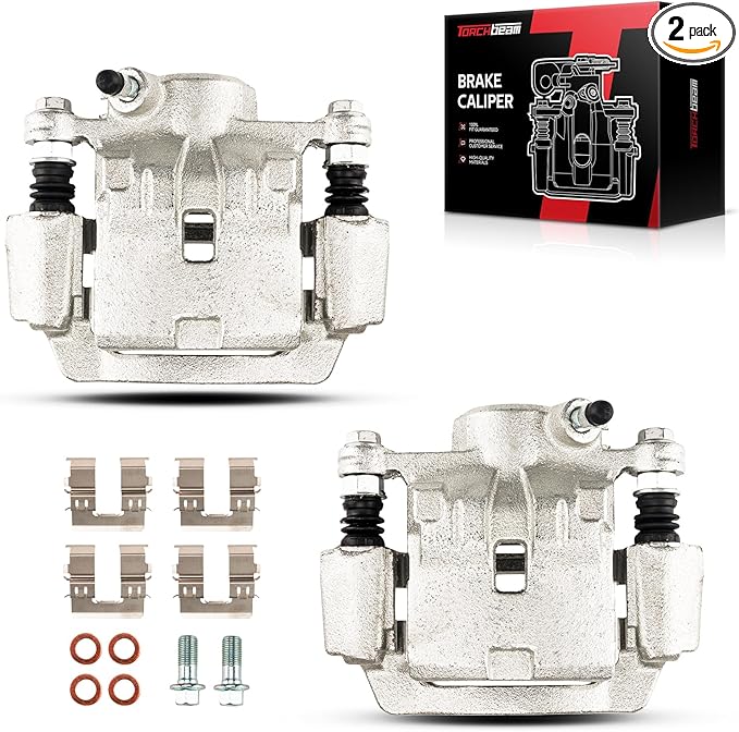 Torchbeam Rear Brake Calipers Set for Subaru Forester 2009-2013, Subaru Impreza 2008-2014, Subaru WRX 2015-2021, Rear Left and Rear Right Calipers Replace # 19B3425+19B3424