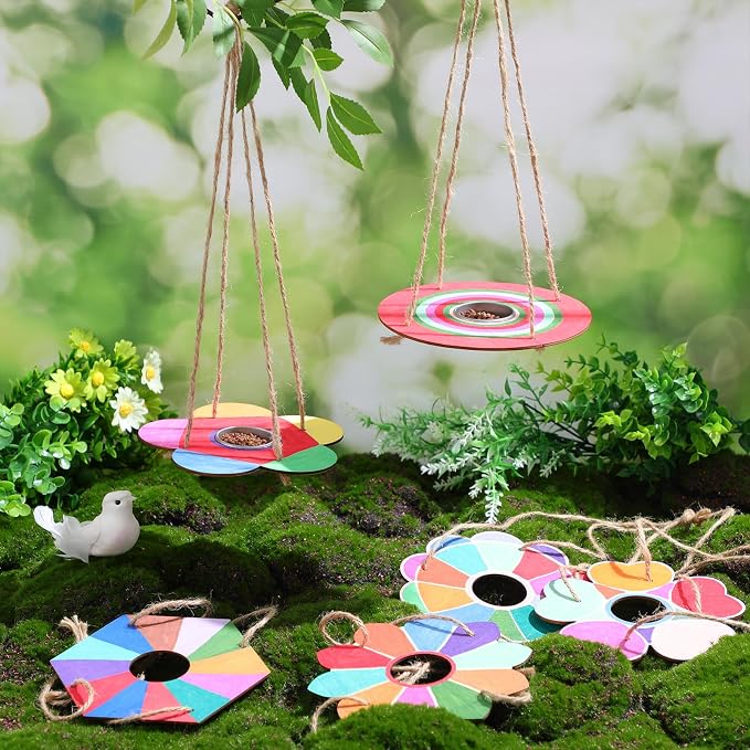 DoubleFill 18 Pcs Bird Feeder Craft Kits - Image 4