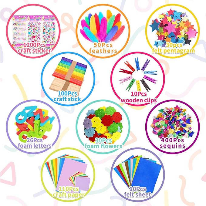 Itopstar 3000 Kids Arts and Crafts Supplies - Image 4