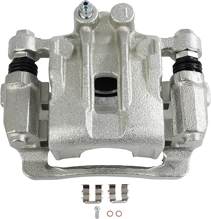 cciyu Rear Left Brake Caliper Assembly w/Bracket 19B6390A 2015 2016 2017 2018 2019 For Hyundai For Sonata,2016 2017 2018 2019 2020 For Kia For Optima