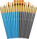 Paint Brushes Set, Oil Watercolor Acrylic Paint Brush, Artist Paintbrushes by TumblerHome