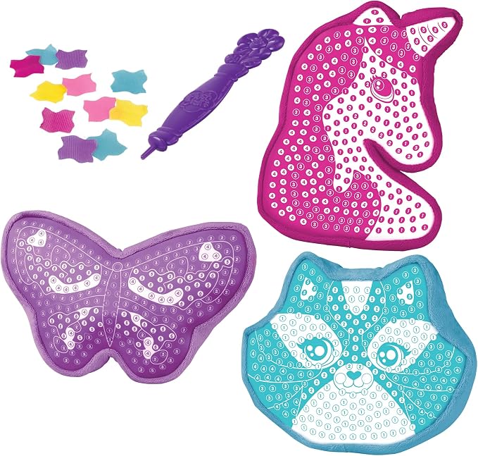 ORB PlushCraft DIY Unicorn, Cat Pillow Gift Set 3 Pack Craft Kit - Image 4