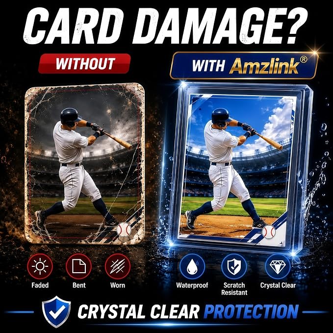 Amzlink® 400 Card Sleeves Toploads - Image 5